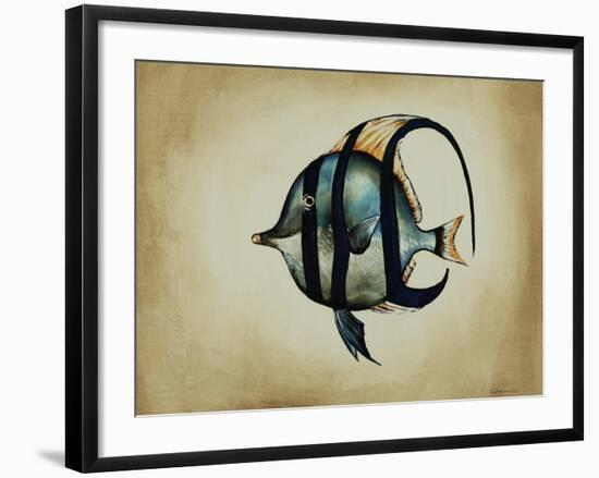 Tropical Fish IV-Sydney Edmunds-Framed Giclee Print