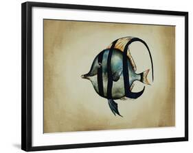 Tropical Fish IV-Sydney Edmunds-Framed Giclee Print