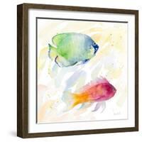 Tropical Fish Square III-Lanie Loreth-Framed Art Print