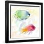 Tropical Fish Square III-Lanie Loreth-Framed Art Print