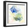Tropical Fish Square IV-Lanie Loreth-Framed Art Print