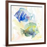 Tropical Fish Square IV-Lanie Loreth-Framed Art Print