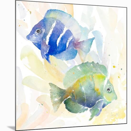 Tropical Fish Square IV-Lanie Loreth-Mounted Art Print