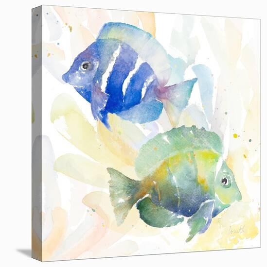 Tropical Fish Square IV-Lanie Loreth-Stretched Canvas