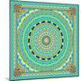 Tropical Fish Wheel Tile-Robyn Parker-Mounted Photographic Print