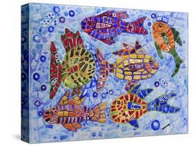 Tropical Fish-Charlsie Kelly-Stretched Canvas