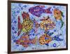 Tropical Fish-Charlsie Kelly-Framed Giclee Print