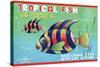 Tropical Fish-null-Stretched Canvas