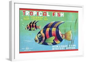 Tropical Fish-null-Framed Art Print