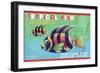 Tropical Fish-null-Framed Art Print