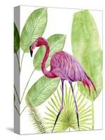 Tropical Flamingo I-Melissa Wang-Stretched Canvas