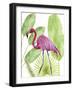 Tropical Flamingo I-Melissa Wang-Framed Art Print