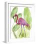 Tropical Flamingo I-Melissa Wang-Framed Art Print