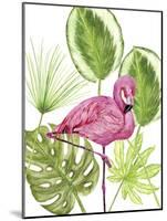 Tropical Flamingo II-Melissa Wang-Mounted Art Print