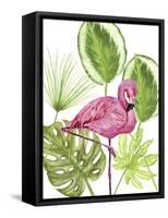 Tropical Flamingo II-Melissa Wang-Framed Stretched Canvas