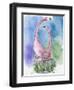 Tropical Flamingos-sylvia pimental-Framed Art Print