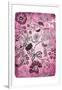 Tropical Flower Pink 1-Kimberly Allen-Framed Art Print