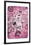 Tropical Flower Pink 1-Kimberly Allen-Framed Art Print