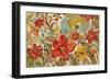 Tropical Flowers-Silvia Vassileva-Framed Art Print