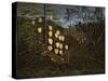 Tropical Forest: Battling Tiger and Bull-Henri Rousseau-Stretched Canvas