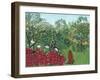 Tropical Forest with Monkeys, 1910-Henri Rousseau-Framed Giclee Print