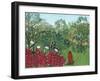 Tropical Forest with Monkeys, 1910-Henri Rousseau-Framed Giclee Print