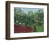 Tropical Forest with Monkeys, 1910-Henri Rousseau-Framed Art Print