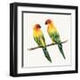 Tropical Fun Bird III-Harriet Sussman-Framed Art Print