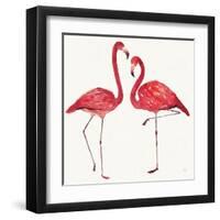 Tropical Fun Bird IV-Harriet Sussman-Framed Art Print