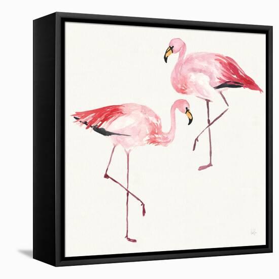 Tropical Fun Bird V-Harriet Sussman-Framed Stretched Canvas