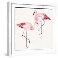 Tropical Fun Bird V-Harriet Sussman-Framed Art Print