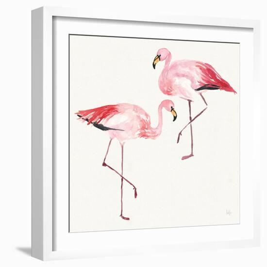 Tropical Fun Bird V-Harriet Sussman-Framed Art Print