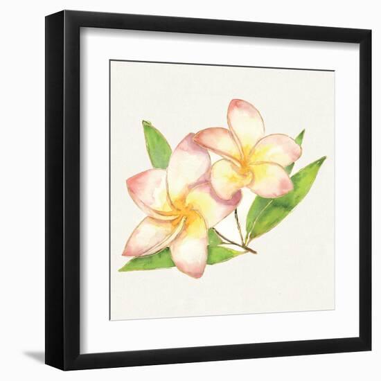 Tropical Fun Flowers I-Harriet Sussman-Framed Art Print