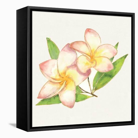 Tropical Fun Flowers I-Harriet Sussman-Framed Stretched Canvas