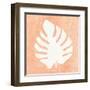 Tropical Fun Palms Silhouette II-Courtney Prahl-Framed Art Print