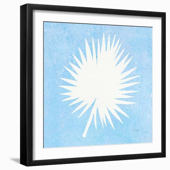 Tropical Fun Palms Silhouette III-Courtney Prahl-Framed Art Print