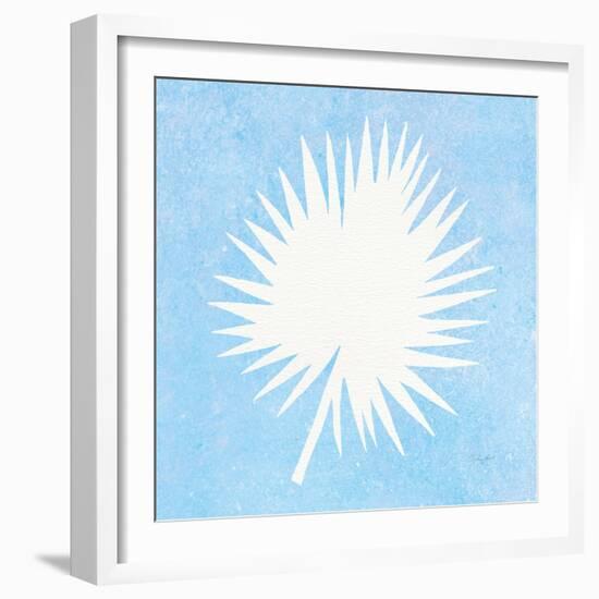 Tropical Fun Palms Silhouette III-Courtney Prahl-Framed Art Print