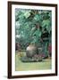 Tropical Garden I-Elizabeth Wright-Framed Art Print