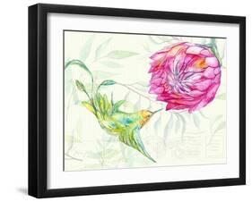 Tropical Garden II-Irina Trzaskos Studio-Framed Giclee Print