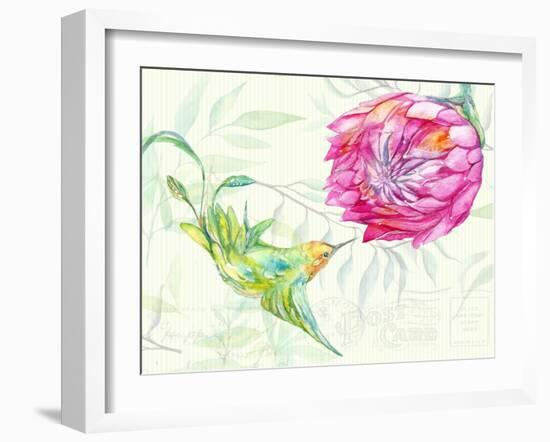 Tropical Garden II-Irina Trzaskos Studio-Framed Giclee Print