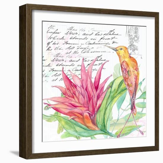 Tropical Garden III-Irina Trzaskos Studio-Framed Giclee Print