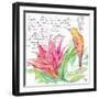 Tropical Garden III-Irina Trzaskos Studio-Framed Giclee Print