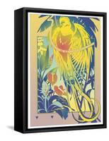 Tropical Garden-David Chestnutt-Framed Stretched Canvas