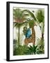 Tropical Giraffe 5-Fab Funky-Framed Art Print