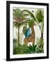Tropical Giraffe 5-Fab Funky-Framed Art Print