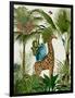 Tropical Giraffe 5-Fab Funky-Framed Art Print