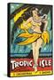 Tropical Girl Pin Up-null-Framed Stretched Canvas