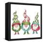 Tropical Gnomes-Elizabeth Medley-Framed Stretched Canvas