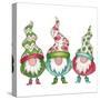 Tropical Gnomes-Elizabeth Medley-Stretched Canvas