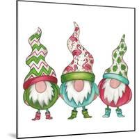 Tropical Gnomes-Elizabeth Medley-Mounted Art Print